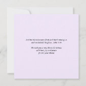 Moderne Christelijke Nativiteit CHRISTmas Kaart (Achterkant)