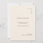 Moderne Christelijke Sacramentsaankondiging (Voorkant)