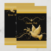 Moderne Christelijke sjabloon met gouden kerstmis Kaart (Voorkant / Achterkant)