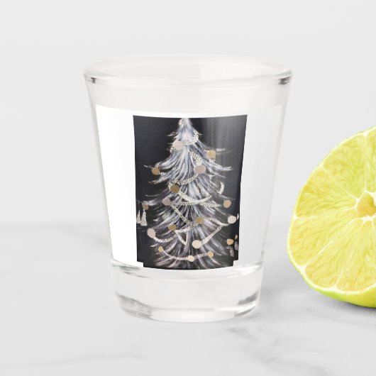 ***MODERNE CHRISTMAS TREE * * SHOT GLASS SHOT GLAS (Voorkant)