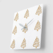 ***MODERNE CHRISTMAS TREES** KLOK (Hoek)