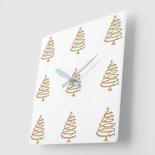 ***MODERNE CHRISTMAS TREES** KLOK (Hoek)