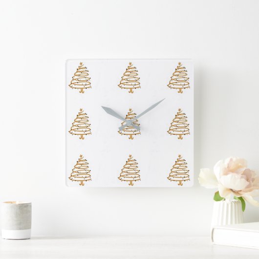 ***MODERNE CHRISTMAS TREES** KLOK (Huis)