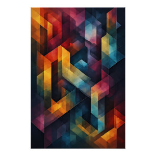 Moderne Chromatische Dans Perfect Poster