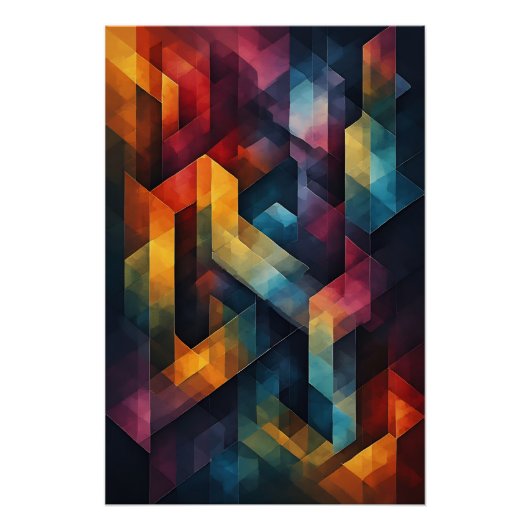 Moderne Chromatische Dans Perfect Poster (Voorkant)