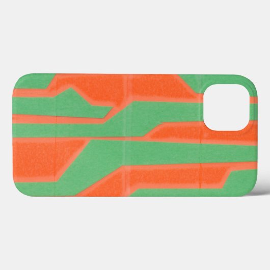 Moderne Circuit I Case-Mate iPhone Case (Achterkant (horizontaal))