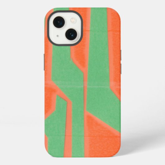 Moderne Circuit I iPhone Hoesje (Achterkant)