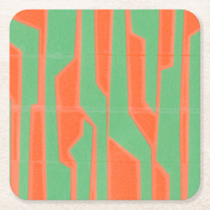 Moderne Circuit I Kartonnen Onderzetters