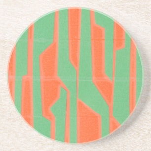 Moderne Circuit I Zandsteen Onderzetter