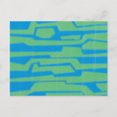 Moderne circuit V Briefkaart (Voorkant)