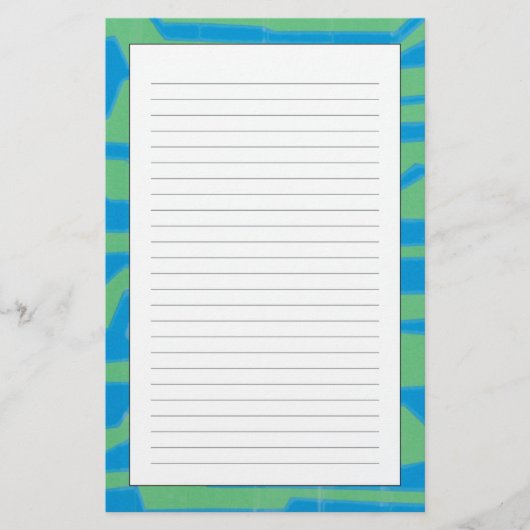 Moderne circuit V Briefpapier (Voorkant)