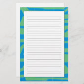 Moderne circuit V Briefpapier (Voorkant / Achterkant)