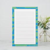 Moderne circuit V Briefpapier (Staand voorkant)