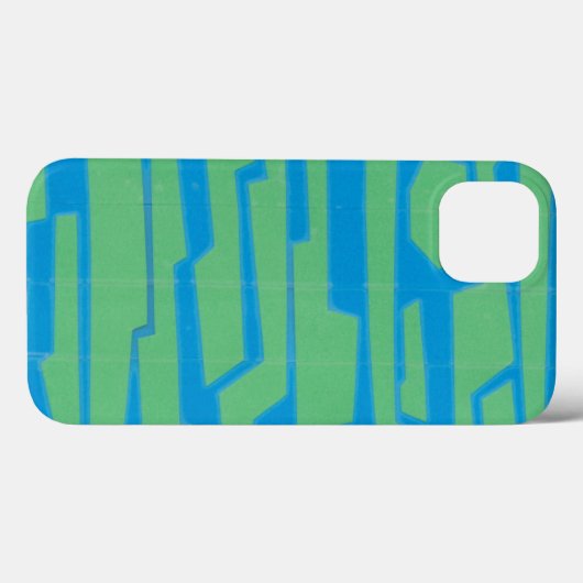 Moderne circuit V Case-Mate iPhone Case (Achterkant (horizontaal))