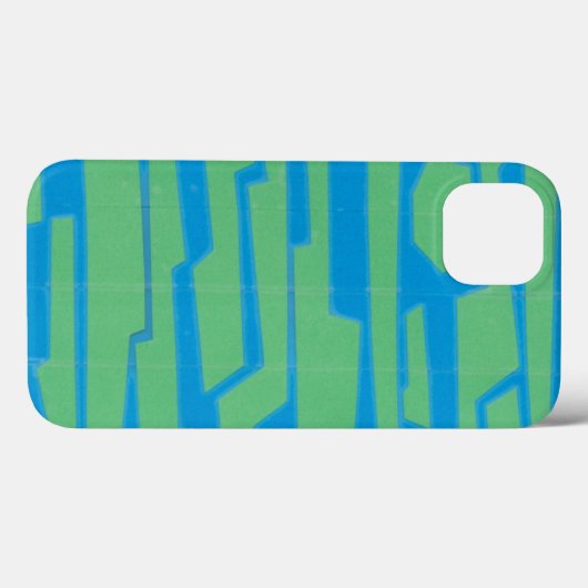 Moderne circuit V Case-Mate iPhone Case (Achterkant (horizontaal))