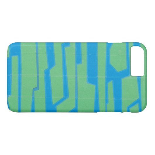 Moderne circuit V Case-Mate iPhone Case (Achterkant (Horizontaal))