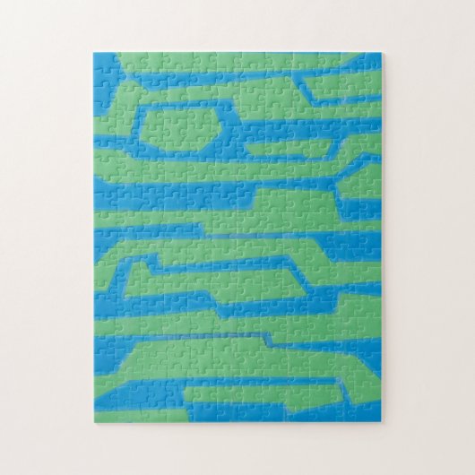 Moderne circuit V Legpuzzel (Verticaal)