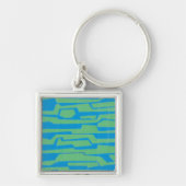 Moderne circuit V Sleutelhanger (Voorkant)