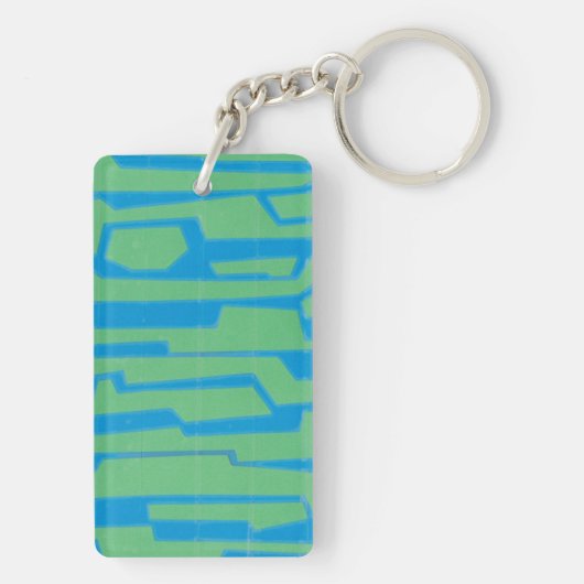 Moderne circuit V Sleutelhanger (achterkant)