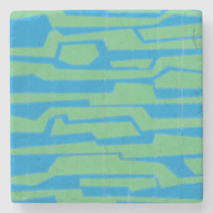 Moderne circuit V Stenen Onderzetter