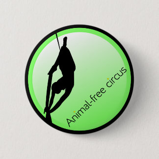 Moderne Circus Acrobat Ronde Button 5,7 Cm