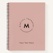 Moderne Cirkel Monogram Persoonlijke Naam Logo Roz