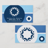 Moderne cirkels Visitekaartjes (Voorkant / Achterkant)