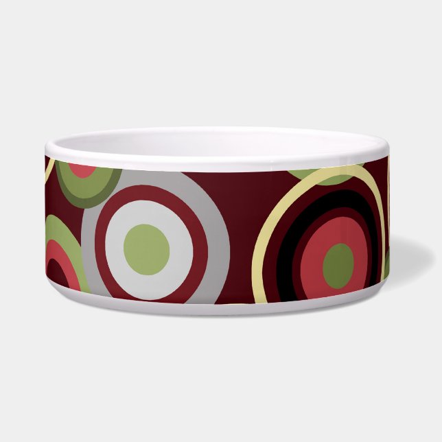 Moderne cirkels voerbakje (Voorkant)