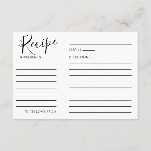 Moderne citroenen & lavendel bruid om te zijn informatiekaartje (Achterkant)