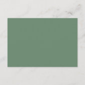 Moderne Citrus sinaasappels trouwreceptie kaart (Achterkant)