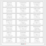 Moderne Classic Weddenschap adresetiketten Sticker<br><div class="desc">Deze moderne klassieke adresetiketten voor trouwgasten zijn perfect voor je elegante moderne bruiloft. Dit ontwerp is voorzien van een zwarte eenvoudige kalligrafie die op een neutrale heldere witte achtergrond is geplaatst en die past bij uw klassieke bruiloft of een minimalistische boho bruiloft in de lente, de zomer, de herfst of...</div>