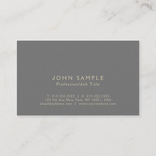 Moderne Classy Creatieve Parel Afwerking Luxe Visitekaartje (Achterkant)