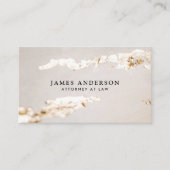 Moderne Classy Faux Gold Folie Professional Visitekaartje (Voorkant)