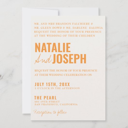 Moderne Classy Heldere Traditionele Kleurrijke Huw Kaart (Voorkant)