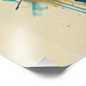Moderne Cleopatra – Abstracte Vloeibare Kleuren Ku Foto Afdruk (Hoek)