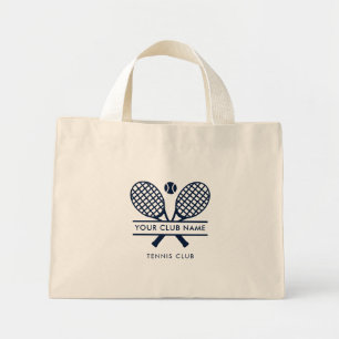 Moderne Club Naam Tennis Team Swag Mini Tote Bag