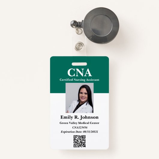 Moderne CNA ID-badge Badge (Voorkant met intrekbare)