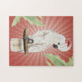 moderne  cockatoo legpuzzel (Horizontaal)