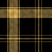 Moderne Cocktail servetten Zwart Goud Glitter