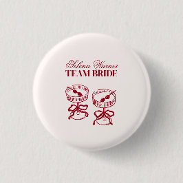 Moderne Cocktails Bachelorette Weekend Ronde Button 3,2 Cm