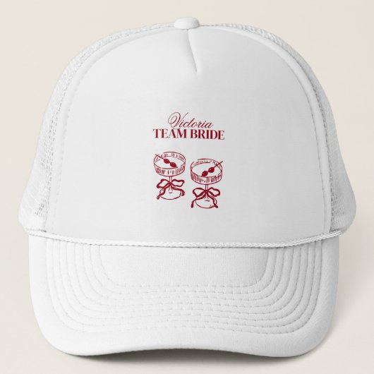 Moderne Cocktails Meisjesweekend Trucker Pet (Voorkant)