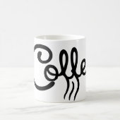 Moderne Coffee Script Mok - Unieke Bruidsjonkers (Center)