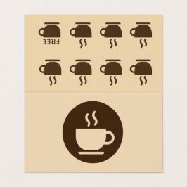 ☕ Moderne coffeeshop loyaliteit & Visitekaartje