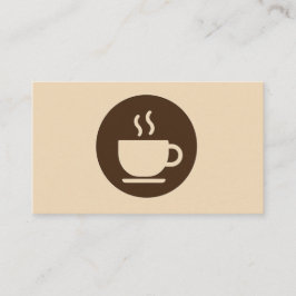 ☕ Moderne coffeeshop loyaliteit & Visitekaartje