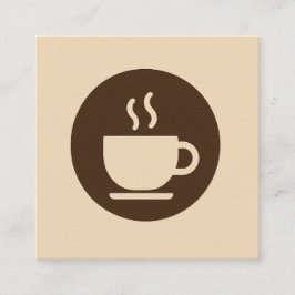 ☕ Moderne coffeeshop loyaliteit & Visitekaartje