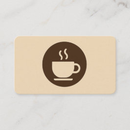 ☕ Moderne coffeeshop loyaliteit & Visitekaartje