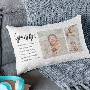 Moderne Collage Best Grandpa Ever Beauty Gift Kussen