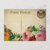 Moderne collage Butterfly Postca Briefkaart (Voorkant)