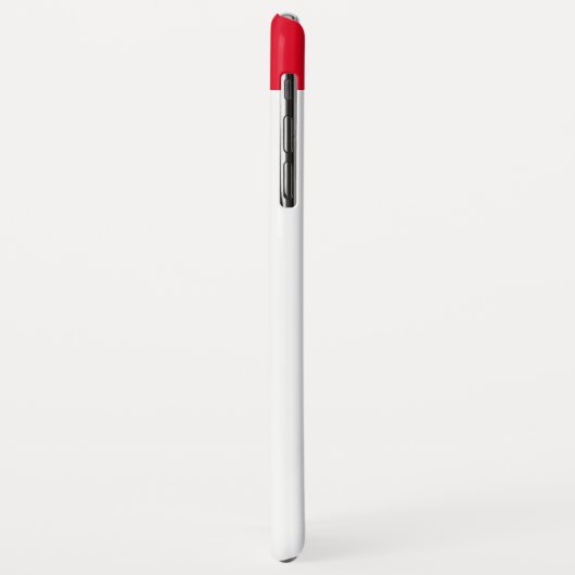 Moderne Collage Couple Photo & Red XOXO Case-Mate iPhone Case (Achterkant/links)