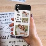 Moderne Collage Couple Photo & Romantic Love Quote Case-Mate iPhone Case<br><div class="desc">Moderne Collage Couple Photo & Romantic Love Quote</div>